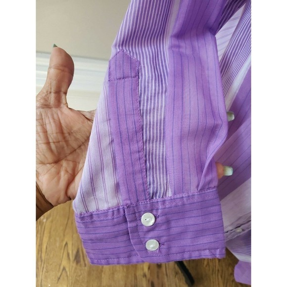 Roaman's 2- Button Down Top (20W)w/ Tank (1X) - Picture 4 of 12